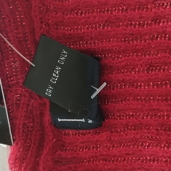 INC Beaded V Neck Dressy Top L - Picture 11 of 12